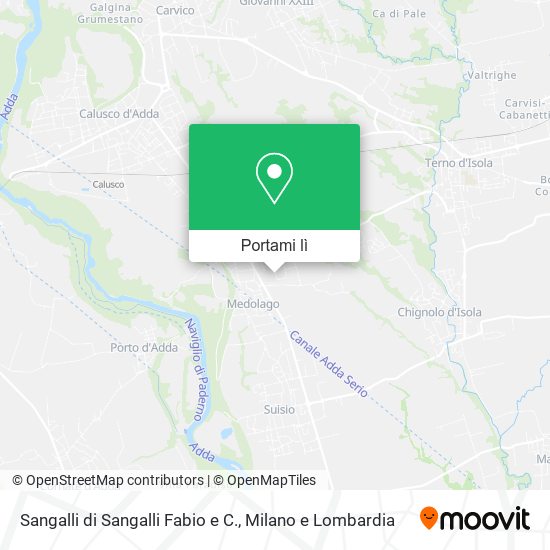 Mappa Sangalli di Sangalli Fabio e C.