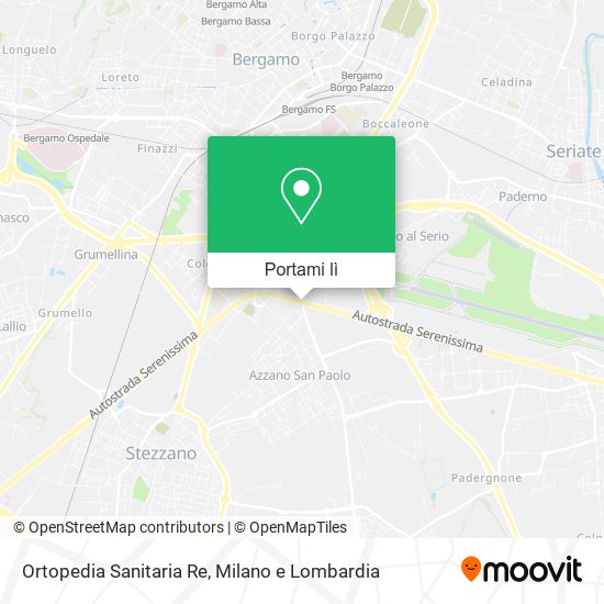 Mappa Ortopedia Sanitaria Re