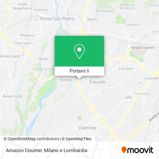 Mappa Amazon Counter
