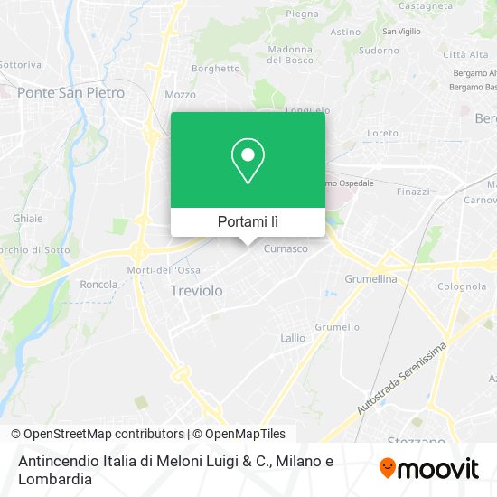 Mappa Antincendio Italia di Meloni Luigi & C.