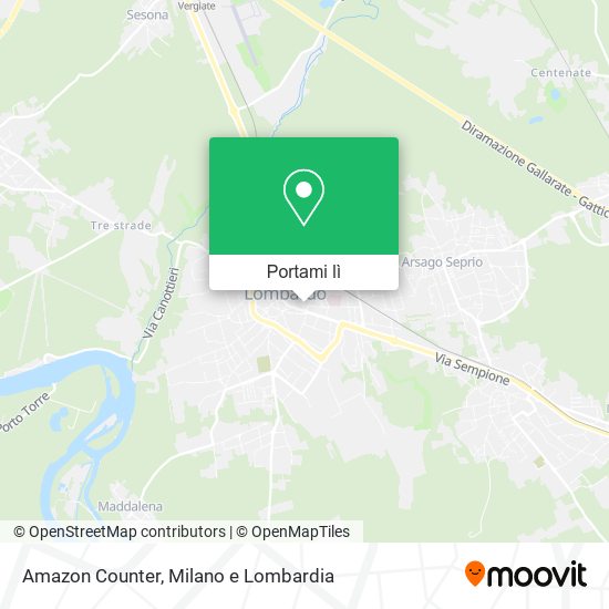 Mappa Amazon Counter