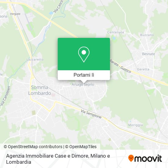 Mappa Agenzia Immobiliare Case e Dimore