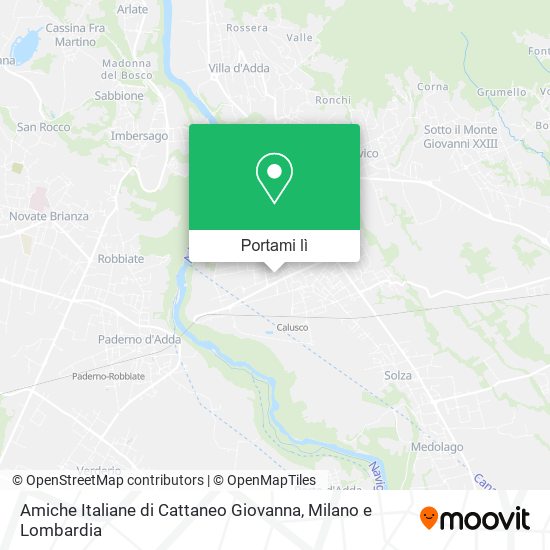 Mappa Amiche Italiane di Cattaneo Giovanna