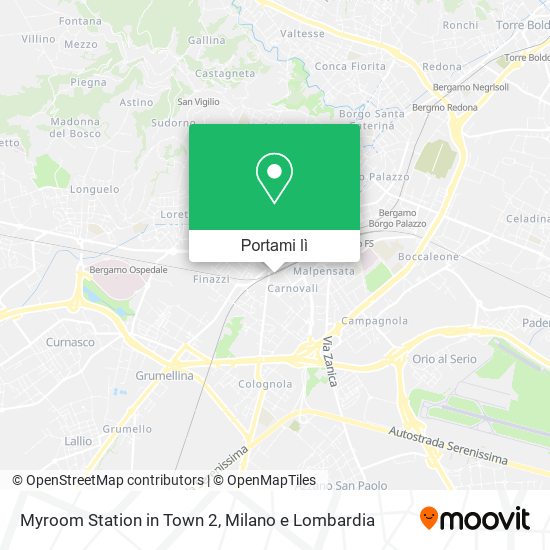 Mappa Myroom Station in Town 2