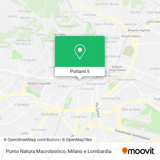 Mappa Punto Natura Macrobiotico