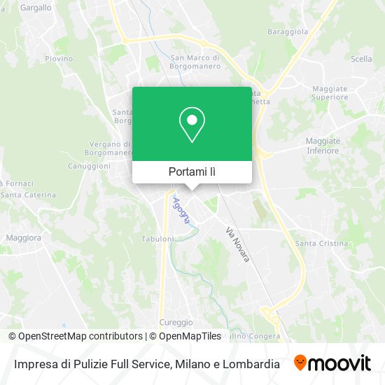 Mappa Impresa di Pulizie Full Service