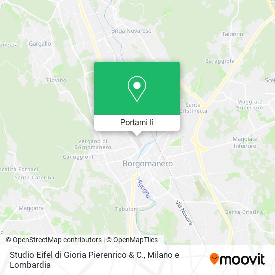 Mappa Studio Eifel di Gioria Pierenrico & C.
