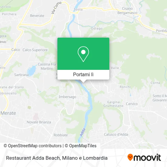 Mappa Restaurant Adda Beach
