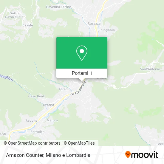 Mappa Amazon Counter