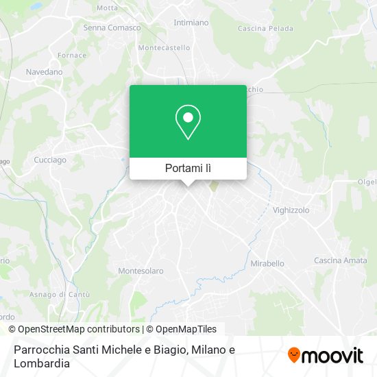 Mappa Parrocchia Santi Michele e Biagio