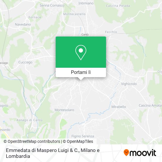 Mappa Emmedata di Maspero Luigi & C.