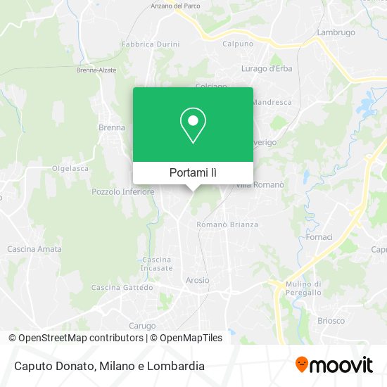 Mappa Caputo Donato