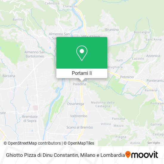 Mappa Ghiotto Pizza di Dinu Constantin