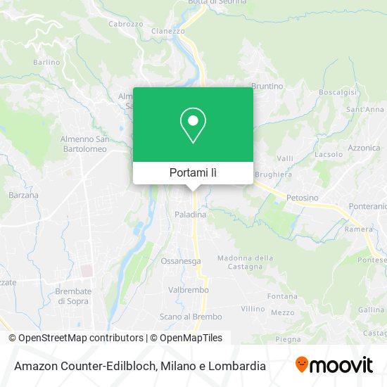 Mappa Amazon Counter-Edilbloch