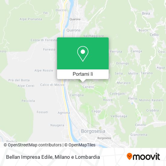 Mappa Bellan Impresa Edile