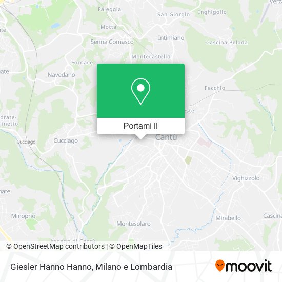 Mappa Giesler Hanno Hanno