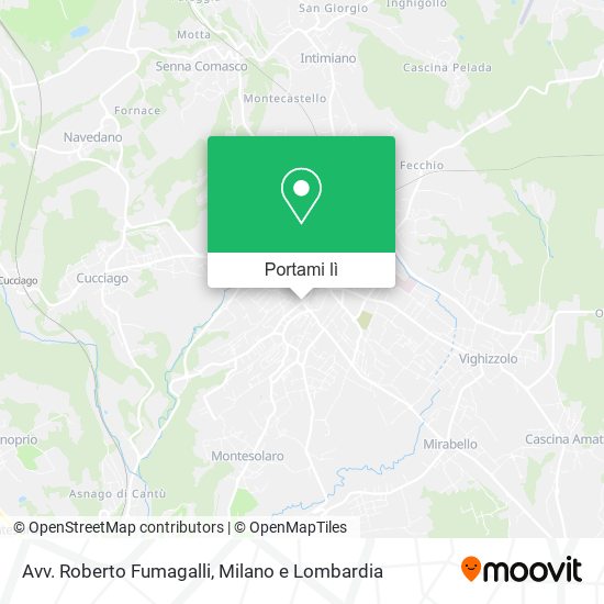 Mappa Avv. Roberto Fumagalli