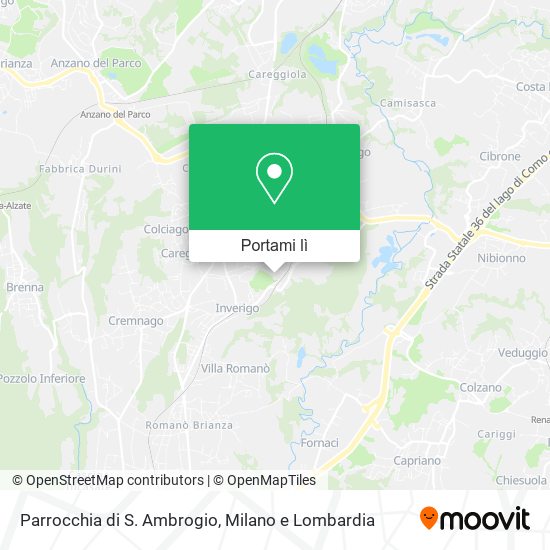 Mappa Parrocchia di S. Ambrogio