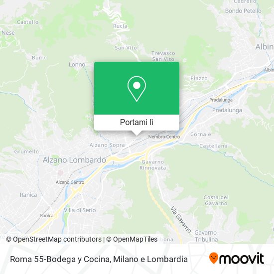 Mappa Roma 55-Bodega y Cocina