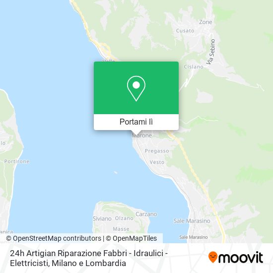 Mappa 24h Artigian Riparazione Fabbri - Idraulici - Elettricisti