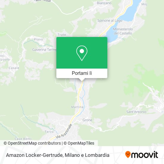 Mappa Amazon Locker-Gertrude