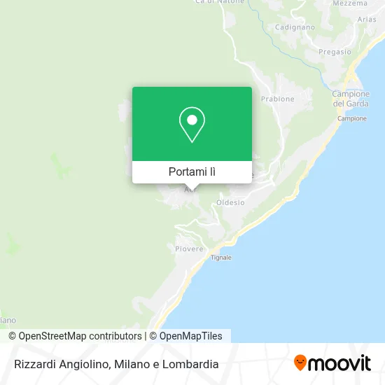 Mappa Rizzardi Angiolino