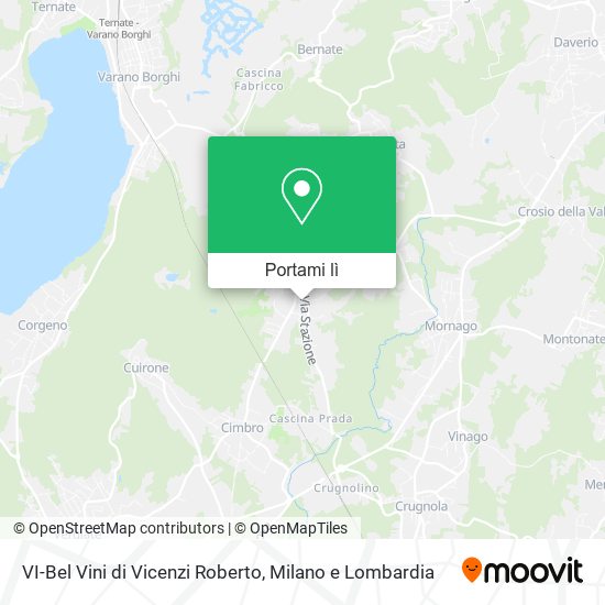 Mappa VI-Bel Vini di Vicenzi Roberto
