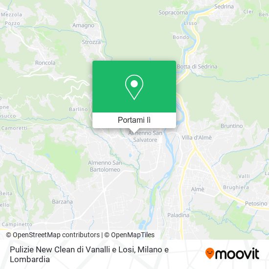 Mappa Pulizie New Clean di Vanalli e Losi