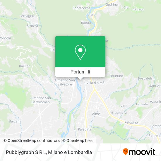 Mappa Pubblygraph S R L