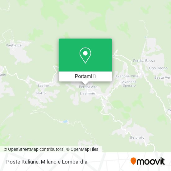 Mappa Poste Italiane