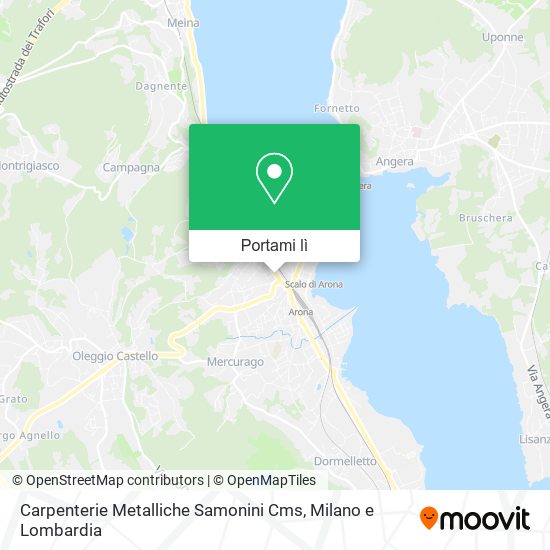 Mappa Carpenterie Metalliche Samonini Cms