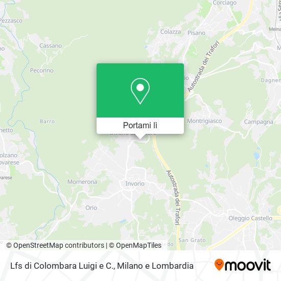 Mappa Lfs di Colombara Luigi e C.