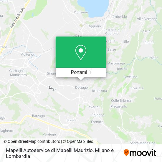 Mappa Mapelli Autoservice di Mapelli Maurizio