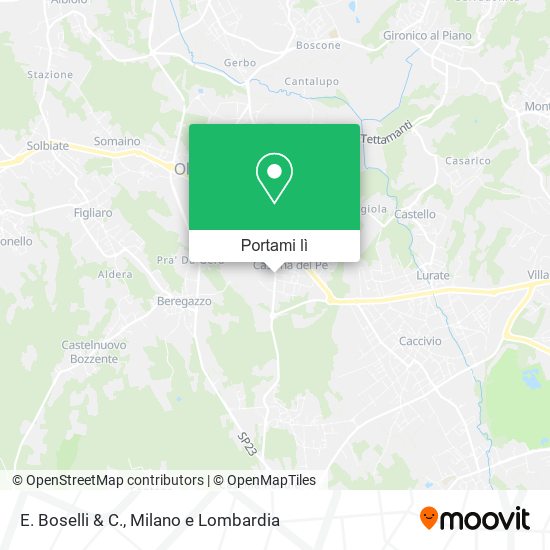 Mappa E. Boselli & C.