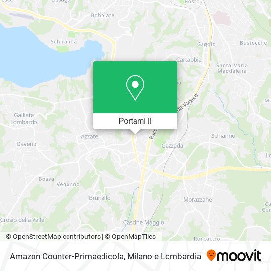 Mappa Amazon Counter-Primaedicola