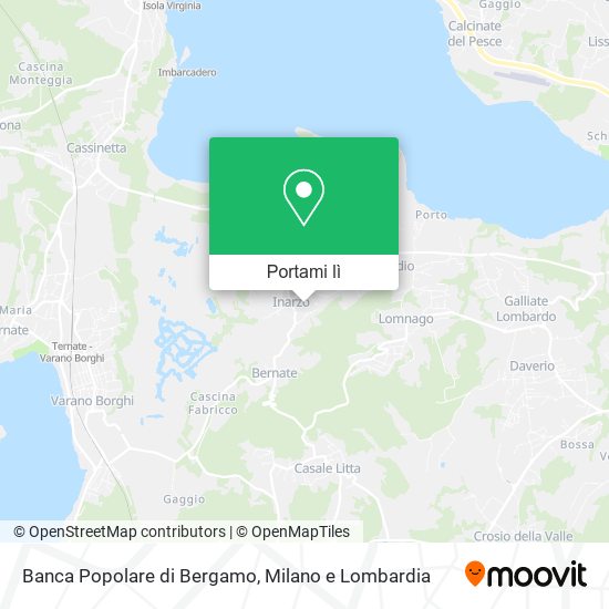 Mappa Banca Popolare di Bergamo