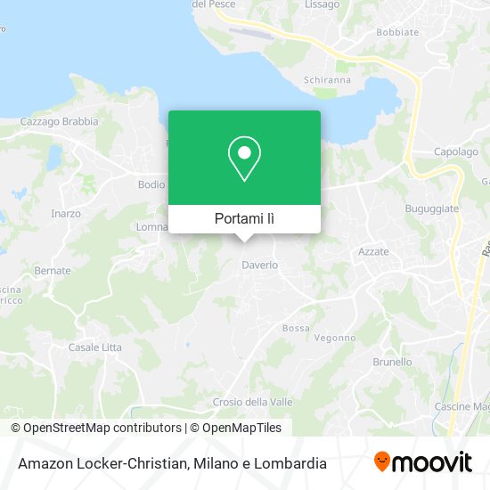 Mappa Amazon Locker-Christian