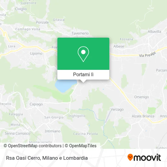 Mappa Rsa Oasi Cerro