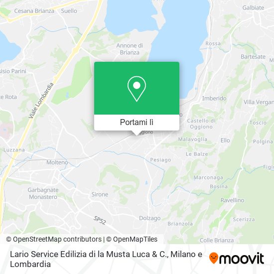 Mappa Lario Service Edilizia di la Musta Luca & C.