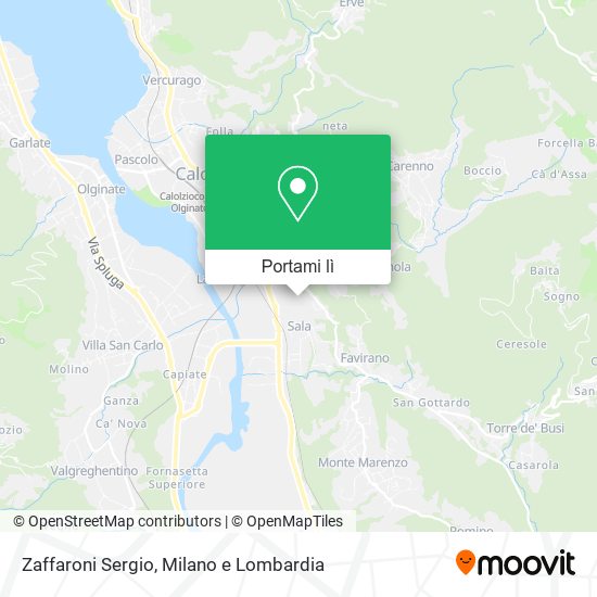 Mappa Zaffaroni Sergio