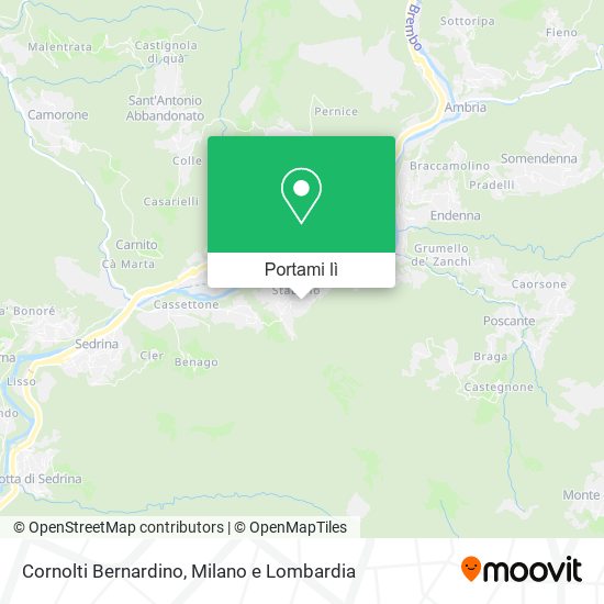 Mappa Cornolti Bernardino