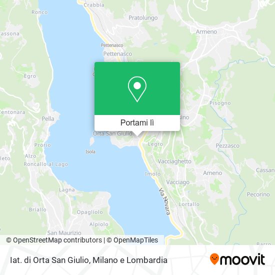 Mappa Iat. di Orta San Giulio