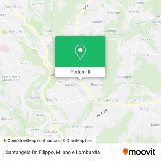 Mappa Santangelo Dr. Filippo