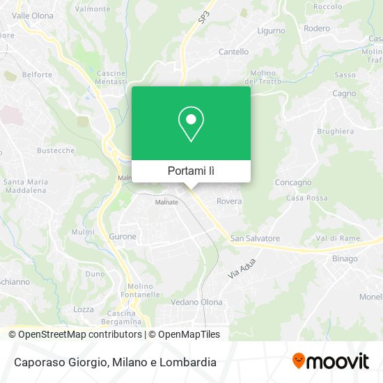 Mappa Caporaso Giorgio
