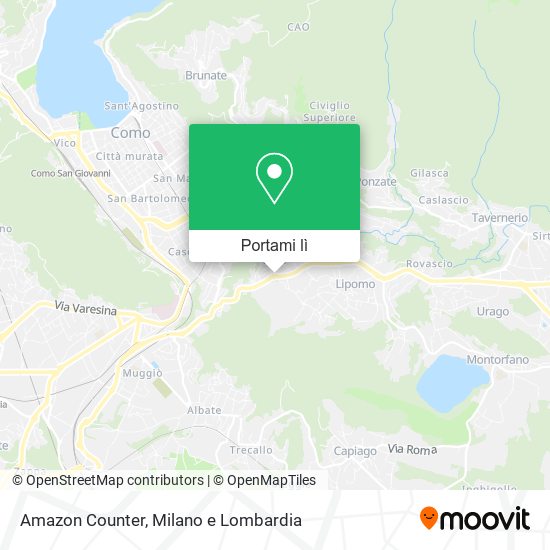 Mappa Amazon Counter