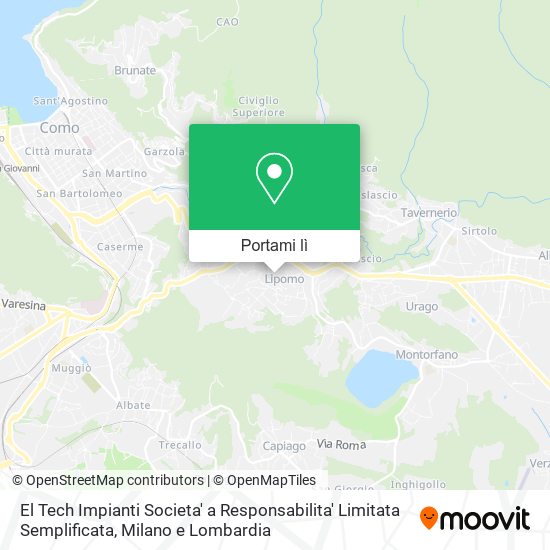 Mappa El Tech Impianti Societa' a Responsabilita' Limitata Semplificata