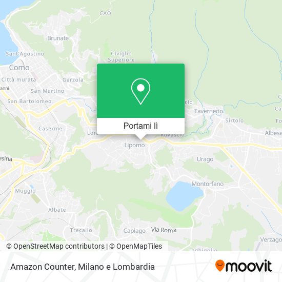 Mappa Amazon Counter