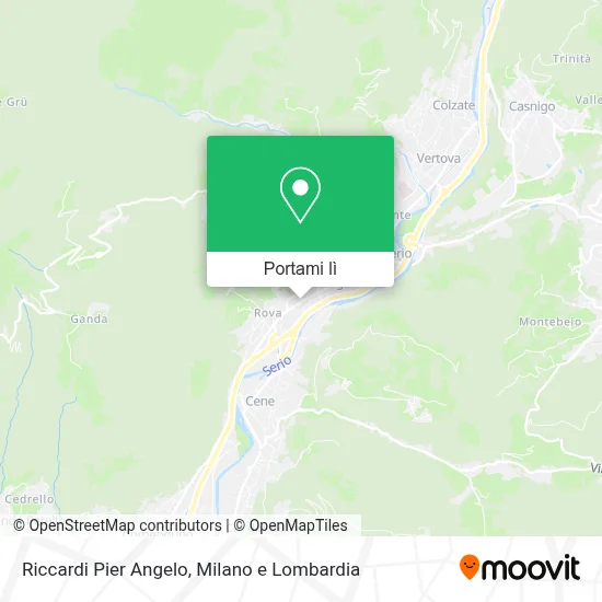 Mappa Riccardi Pier Angelo