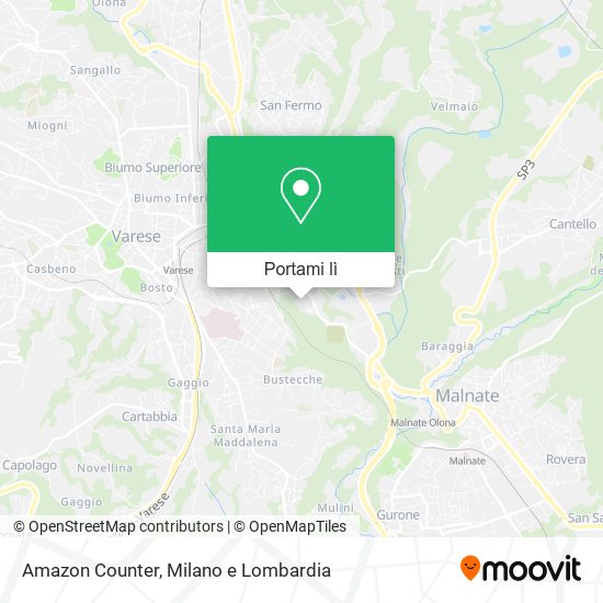 Mappa Amazon Counter