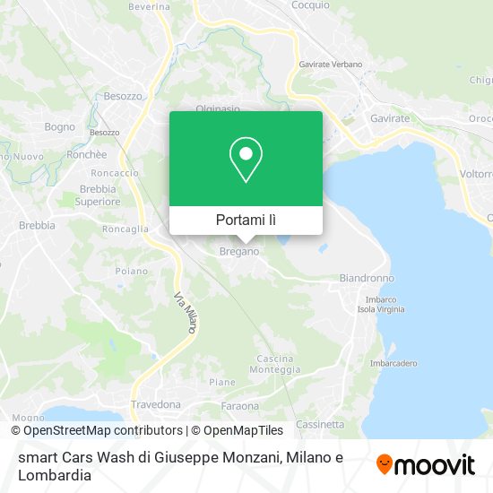 Mappa smart Cars Wash di Giuseppe Monzani